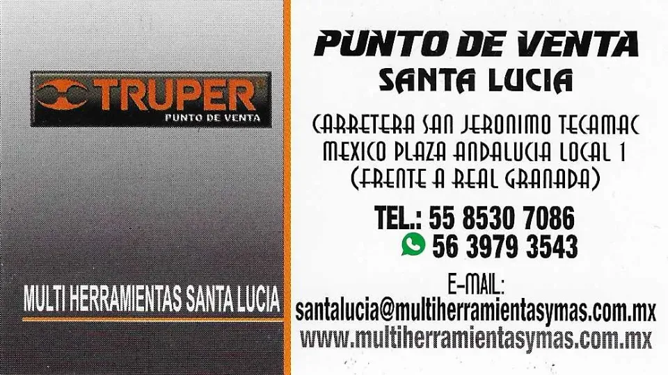 Multiherramientas Santa Lucia