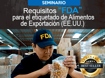 Requisitos FDA para el Etiquetado de Alimentos de Exportacion EEUU