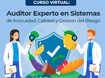 Auditor Experto en Sistemas de Inocuidad, Calidad y Gestión del Riesgo