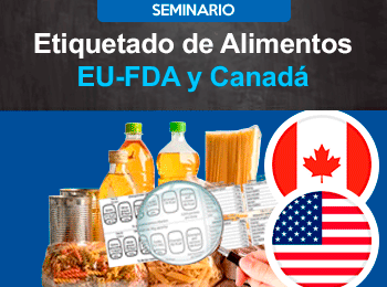 Etiquetado de Alimentos EU-FDA y Canada