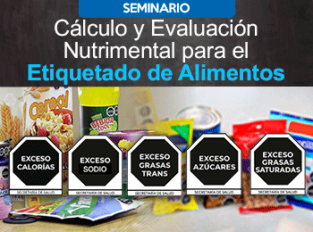 Calculo y Evaluacion Nutrimental para el Etiquetado de Alimentos
