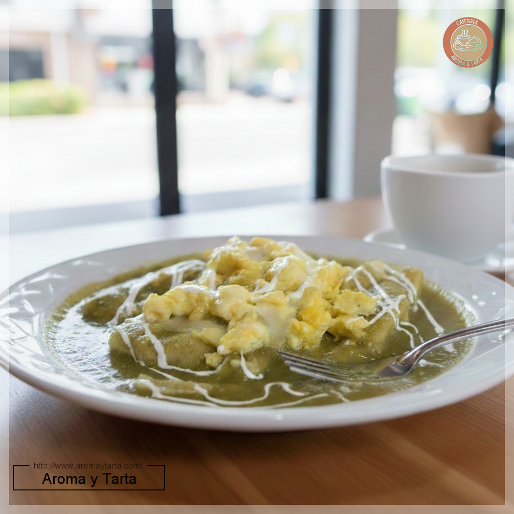 Huevos oaxaqueños en una cama de tamal