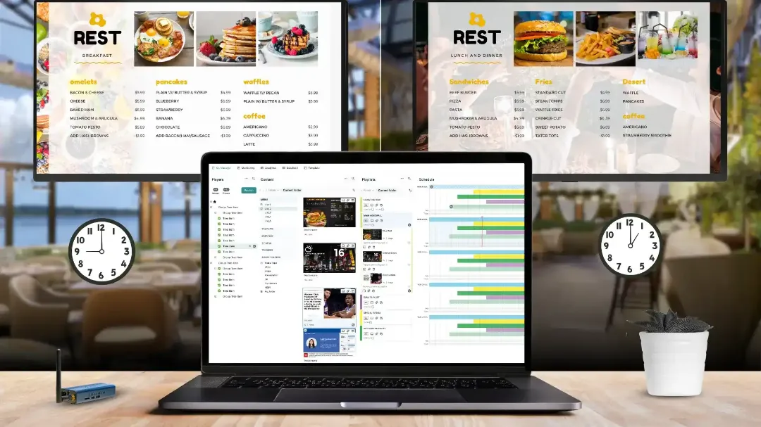 Programa y automatiza tus menús digitales